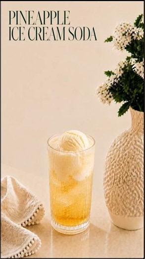 Pineapple Ice Cream Soda Nasıl Yapılır?