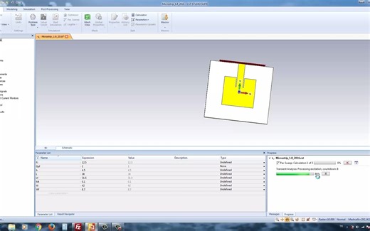 CST教程：在天线设计中进行参数扫描