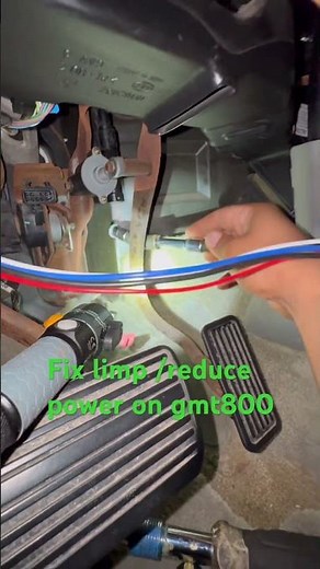 GMT800 reduce power fix / pedal sensor !!!! APP system #gmt800 #chevy #gmc #car #gm