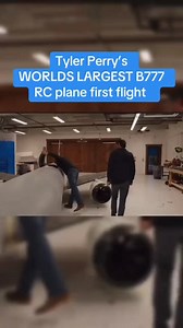 #TylerPerry playing with his own house money! This man has the biggest #RCplane collection. His first flight with his #777 #plane. This is next level #balling. This is truly #AnotherMajorPowermove 🔥🔥🔥🔥🔥🔥🔥 | Amp Harris