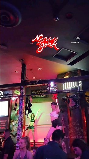 coyote ugly bar & dance saloon, newyork newyork hotel las vegas