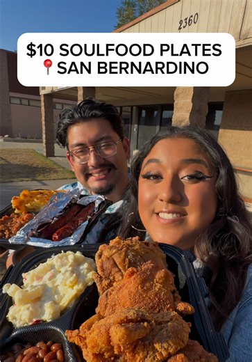 $10 Soul Food Plate San Bernardino - Melba’s Fried Chicken