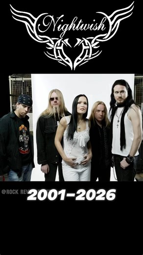 Nightwish(2001-2026) Before and After🎸🌙 #nightwish