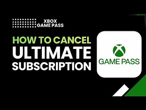 How to Cancel Xbox Game Pass Ultimate Subscription | Step by Step