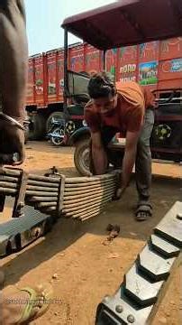 A Mechanic: Rebuild Leaf Springs Perfectly #shorts #ytshorts #shortsfeed #santoshpattimistry