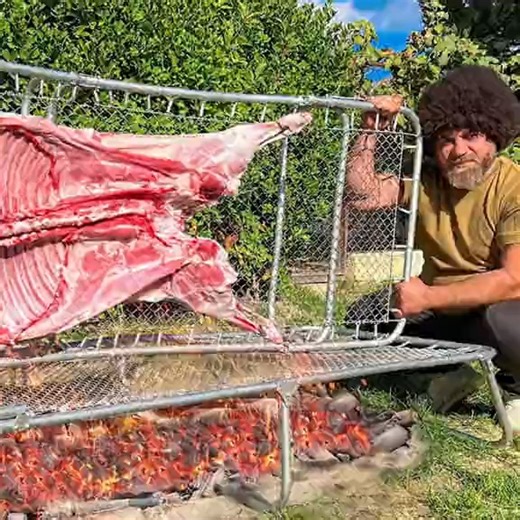 A Whole Lamb Cooked on A Cot! | Chef Cool