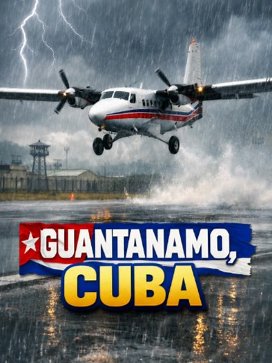 El primer intento FALLÓ… volvemos por la pista 🇨🇺🌧️ Una aproximación frustrada y otra oportunidad. Después de no completar el primer aterrizaje en Guantánamo, Cuba, regresamos con el Twin Otter DHC-6 para intentarlo nuevamente bajo la lluvia. Esta vez había que hacerlo diferente. ✈️ ¿Segundo intento conseguido? ⚠️ Vuelo simulado en Microsoft Flight Simulator 2024. Las imágenes no muestran un vuelo ni una emergencia real. #Guantanamo #Cuba #TwinOtter #MSFS2024
