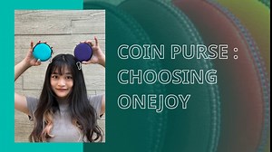 OneJoy Mini Round Coin Purse with Clip on, Lightweight Waterproof Zipper Pouch for Earbuds, Keys, Coins, Compact Travel Storage Case for Women & Men, Xmas Gift [ Red ]