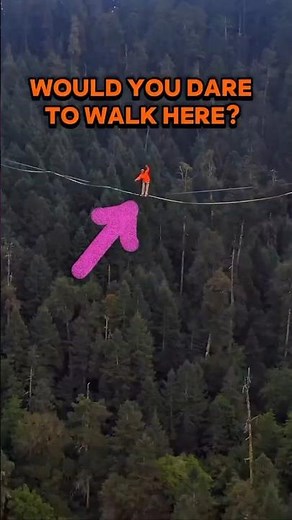 Would You Dare to Walk Here? Extreme Highlining Above Massive Cliffs