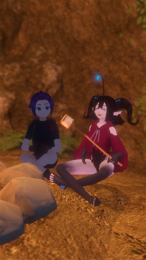 VRChat | Campfire & Marshmallows item drops in VRChat! #vr #vrc #virtualreality #camping | Instagram