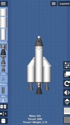Space Flight Simulator | Rocket Building Part 4 #spaceflightsimulator #sfs #space #rocket