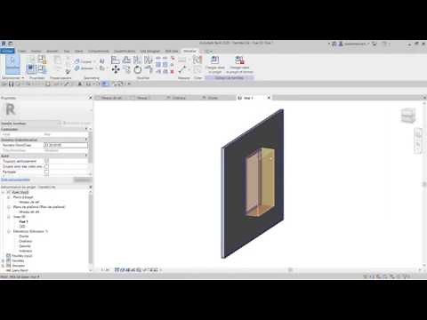 creer famille fenetre parametrique sur Revit