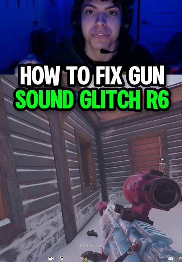 Fixing Rainbow Six Siege Sound Glitch