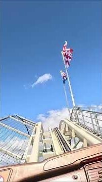 POV: Front Row on Python at Efteling 🎢🔥 #shorts #pov #themepark