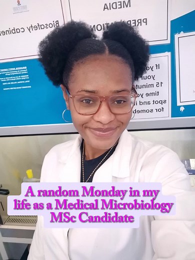 Day in the life of a Medical microbiologist 💜#CapCut #marie_tatiene #postgrad #Msc #microbiology #medicalmicrobiology