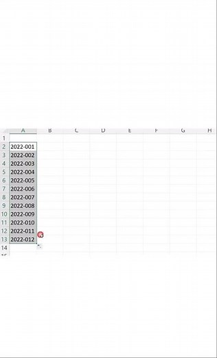 Create a sequence WITH TEXT. #elingefrancisco #microsoft #excel