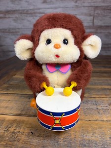 Vintage Iwaya Moving Animal Toy Monkey Playing the Drums - Great Working Condition! - Etsy Canada