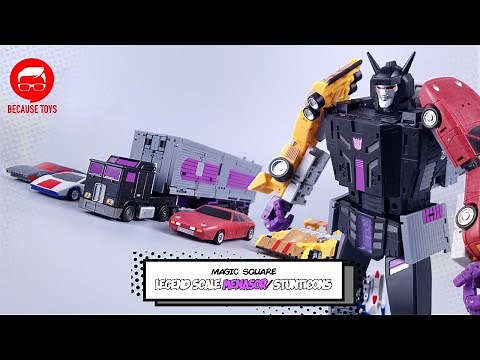 Magic Square Legend Scale Menasor/Stunticons Transformed and Combined!
