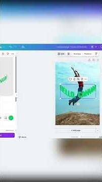 Create Professional Wrap Typography with Canva #CanvaDesign #AdvancedTypography #GraphicDesign