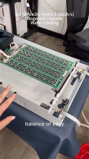 Cooling like a pro means water cooling in a professional crypto mining farm