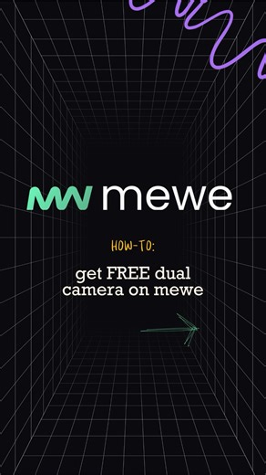 mewe on Instagram: "Did you know? Content tools like the Dual Camera has been a FREE feature on mewe's iOS app since before the newest iPhone was launched! Think moments like unboxing a gift, live reaction, sharing a real life kodak capture. �#themoreyouknow� �#didyouknow� �#meweFAQs�"