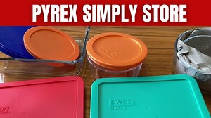 Watch Pyrex Simply Store Glass Containers - Review on Amazon Live