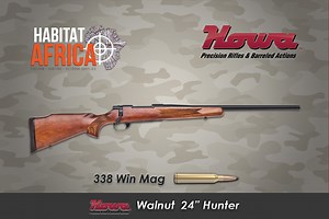 Howa 24 inch 338 Winchester Magnum Walnut Hunter