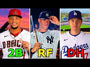 BEST MLB Player At EVERY Position in 2025