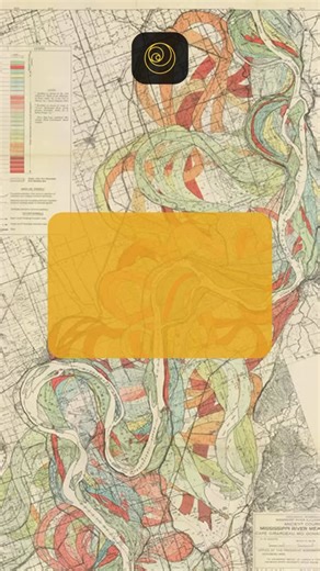 21 reactions | The map shown here charts the many paths of the Mississippi River over thousands of years, as it has made its way from what is now Illinois to current-day Louisiana. | Nautilus Magazine | Facebook