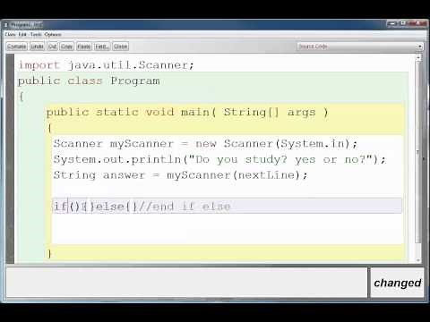 Java if else String comparison using BlueJ with American Accent