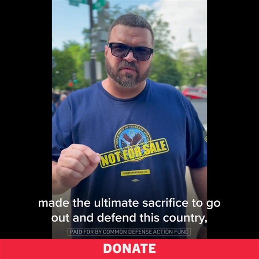 As we speak, powerful figures like Elon Musk and DOGE are launching an all-out attack on the VA health care system, slashing up to 83,000 jobs and stripping away the services veterans rely on – the services they were promised for their sacrifices. We can’t let this slide. Common Defense is on the frontlines of the fight against these egregious cuts and we’ve taken this movement all the way to Washington D.C. But we need your support to power this fight. If you’re with us, donate $10, $15, or wha