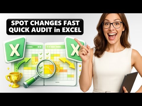 Compare EXCEL Files Side by Side: Visual Highlights for Fast Reviews