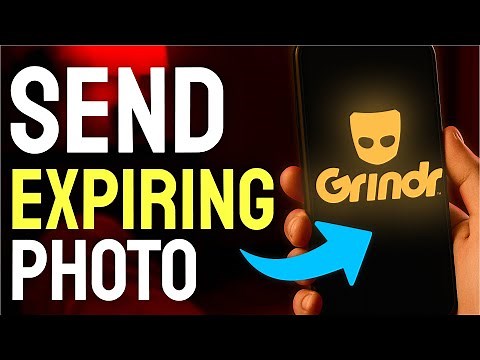 How to SEND an Expiring Photo on Grindr (Step by Step)
