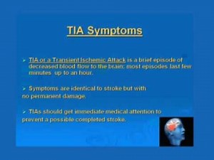 Transient Ischemic Attack (TIA)