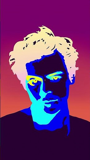 I Draw An Optical Illusion Portrait You Can ONLY See With Your Eyes CLOSED!!! 🤯 #shorts #ad