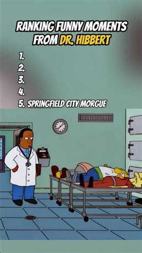 Enjoy some funny moments from the Simpson’s Dr Hibbert edition #thesimpsons #simpsons #funny