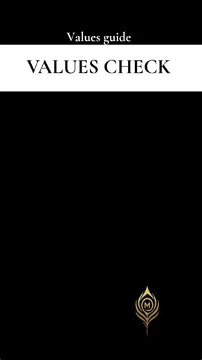 Check Values Before Yes #values🧭 #choices🔥 #alignment✨