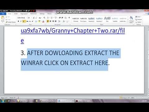 How to download granny chapter-2 on pc for free 100% working