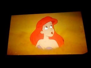 the Little Mermaid Ariel stuck in Slowsand aka Quick sand cartoon edited animated tv series