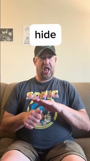 ASL sign for show (verb) and hide / Learn ASL