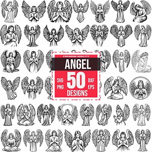 Angel SVG Bundle, Angel Clipart, Angel Png, Angel Dxf, Angel Eps, Christmas Angel Svg, Angel Vector,angel Outline,angel Cut File,angelic Svg - Etsy Canada