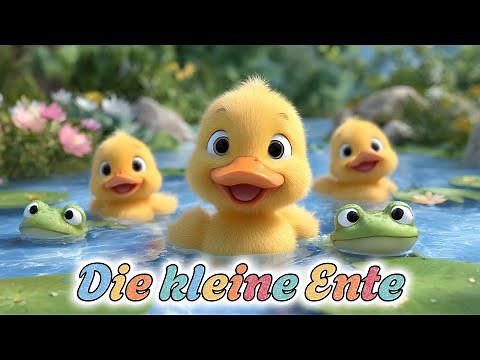 Die kleine Ente - Fröhliches Kinderlied – Niedliches Lied für Kinder – Lustiges Lied für Kinder