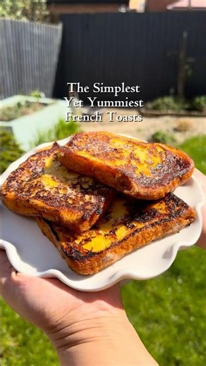 Perfect French Toast 🍞✨ Crispy Outside, Soft Inside