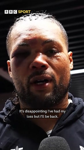 Say hello to Joe Joyce's 'terminator' eye 😬 #BBCBoxing | BBC Sport