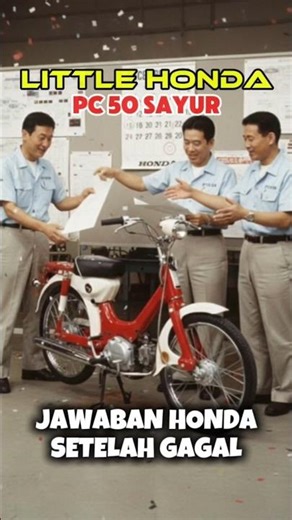 Little Honda PC50 - Bukti Honda Belajar dari Kegagalan 🔥
