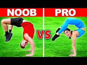 NOOB vs PRO: FLEXIBILITY CHALLENGE