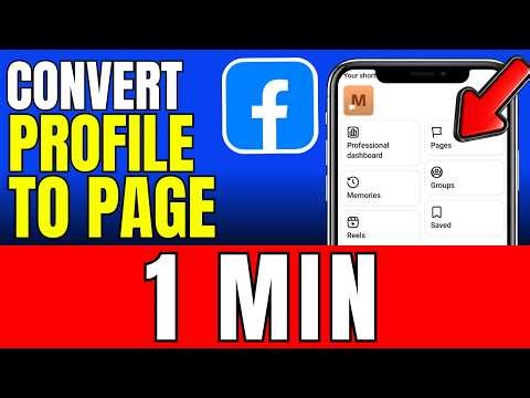 How To Convert Facebook Profile To Page 2026 (Very Easy)