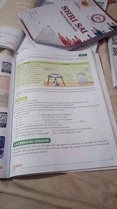 Questions:Define a physical change.Compare reversible and irr... | Filo