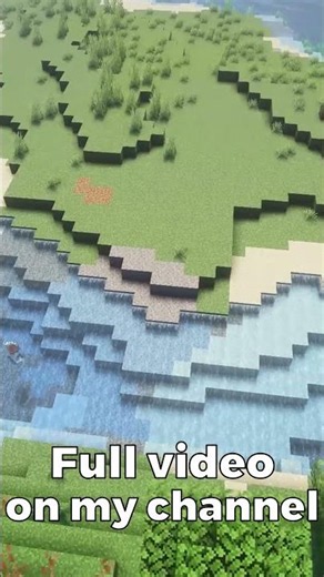 How to Build a Natural River in Minecraft