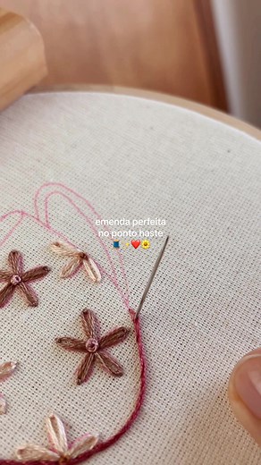 Como Fazer uma Emenda Perfeita no Ponto Haste